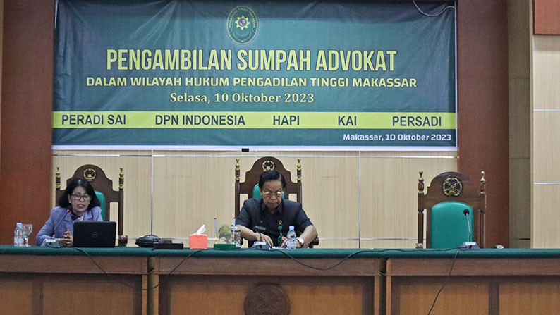 PENYUMPAHAN ADVOKAT 23