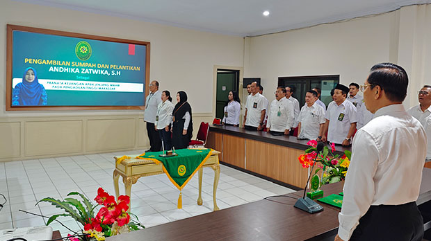 pelantikan andhika 0c