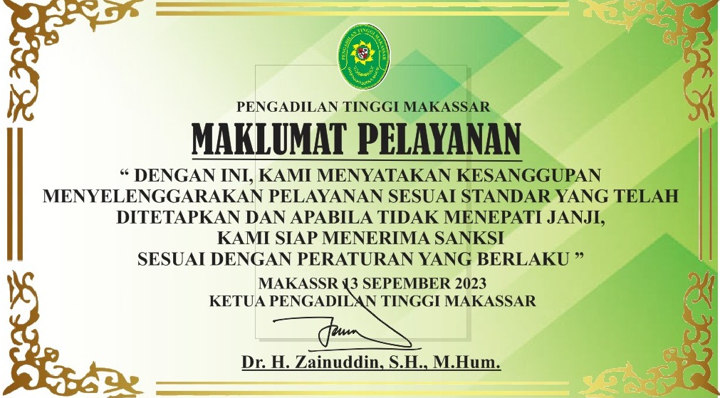 MAKLUMAT PELAYANAN